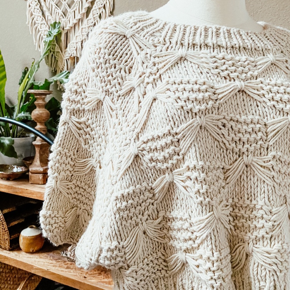 Oversized Chunky Knit Sweater